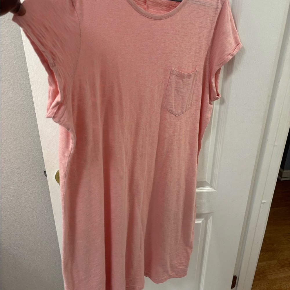 GAP T-Shirt Dress Pink Cotton Lightweight Breathable size XXL